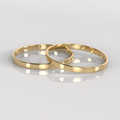 Ilusiones Tubo 2mm • 2g - Oro Amarillo 18K