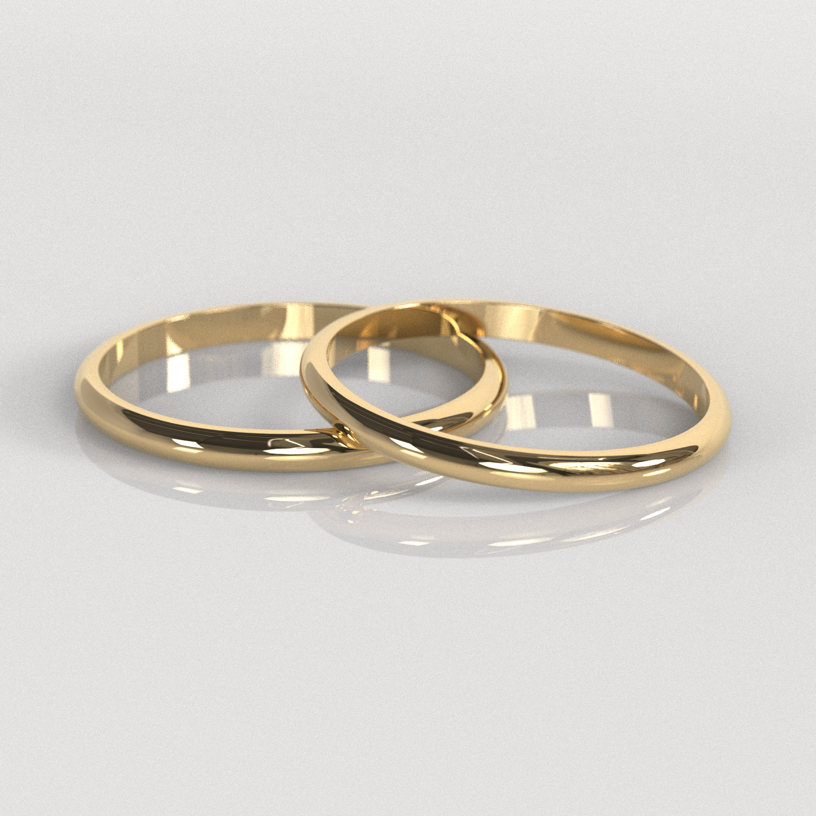 Ilusiones Inglesas 2mm • 4g - Oro Amarillo 18K