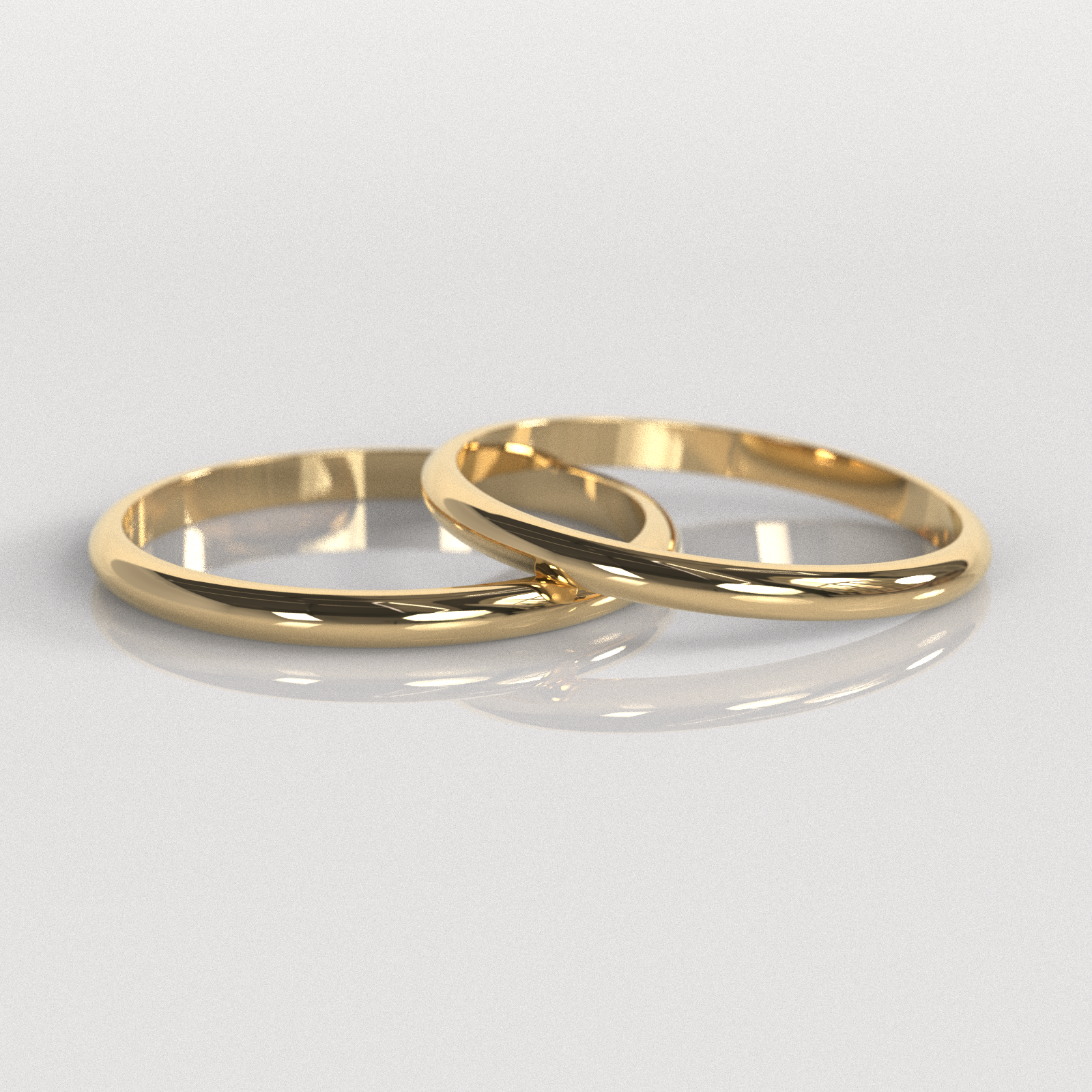 Ilusiones Inglesas 2mm • 4g - Oro Amarillo 18K