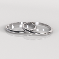 Ilusiones Inglesas 2mm • 4g - Oro Blanco 18K