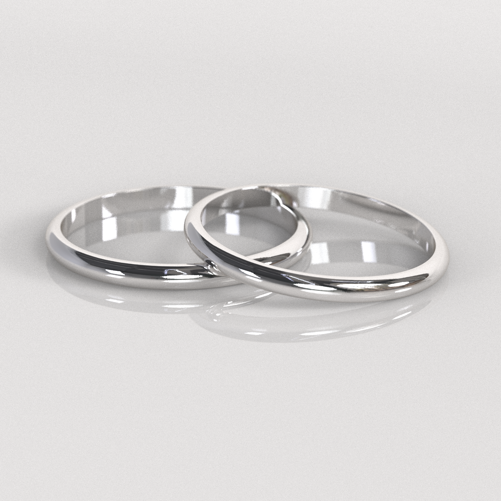 Ilusiones Inglesas  2mm • 4g - Plata