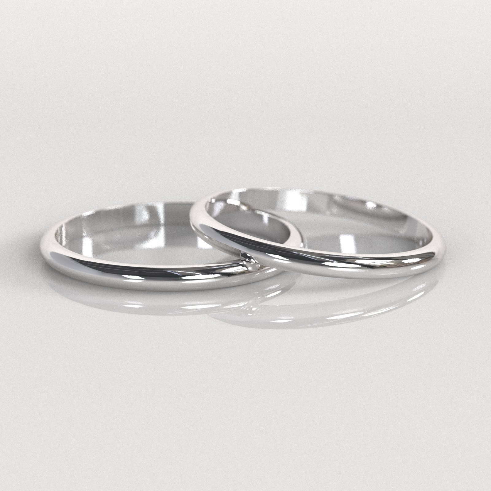 Ilusiones Inglesas  2mm • 4g - Plata