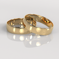 Argollas Tubo 5mm • 5g - Oro Amarillo 18K