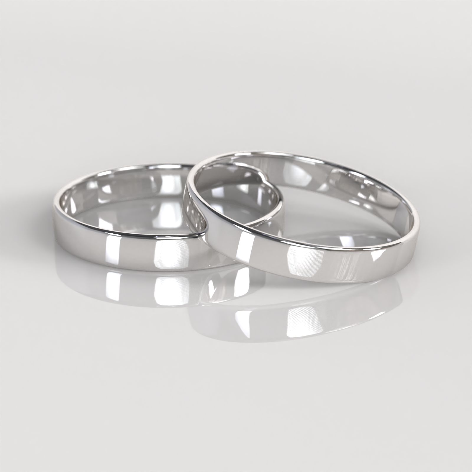 Argollas Tubo 3mm • 3g - Plata