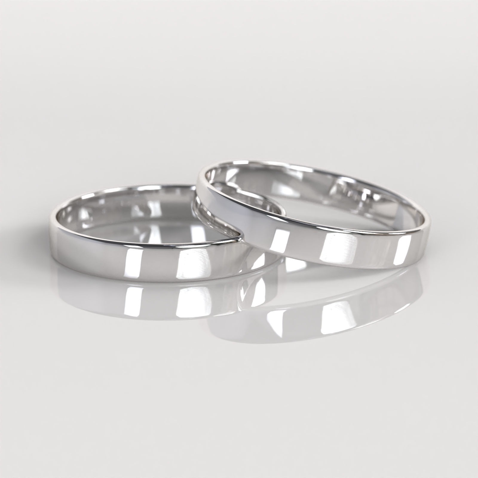 Argollas Tubo 3mm • 3g - Plata