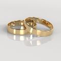 Argollas Tubo 4mm • 4g - Oro Amarillo 18K