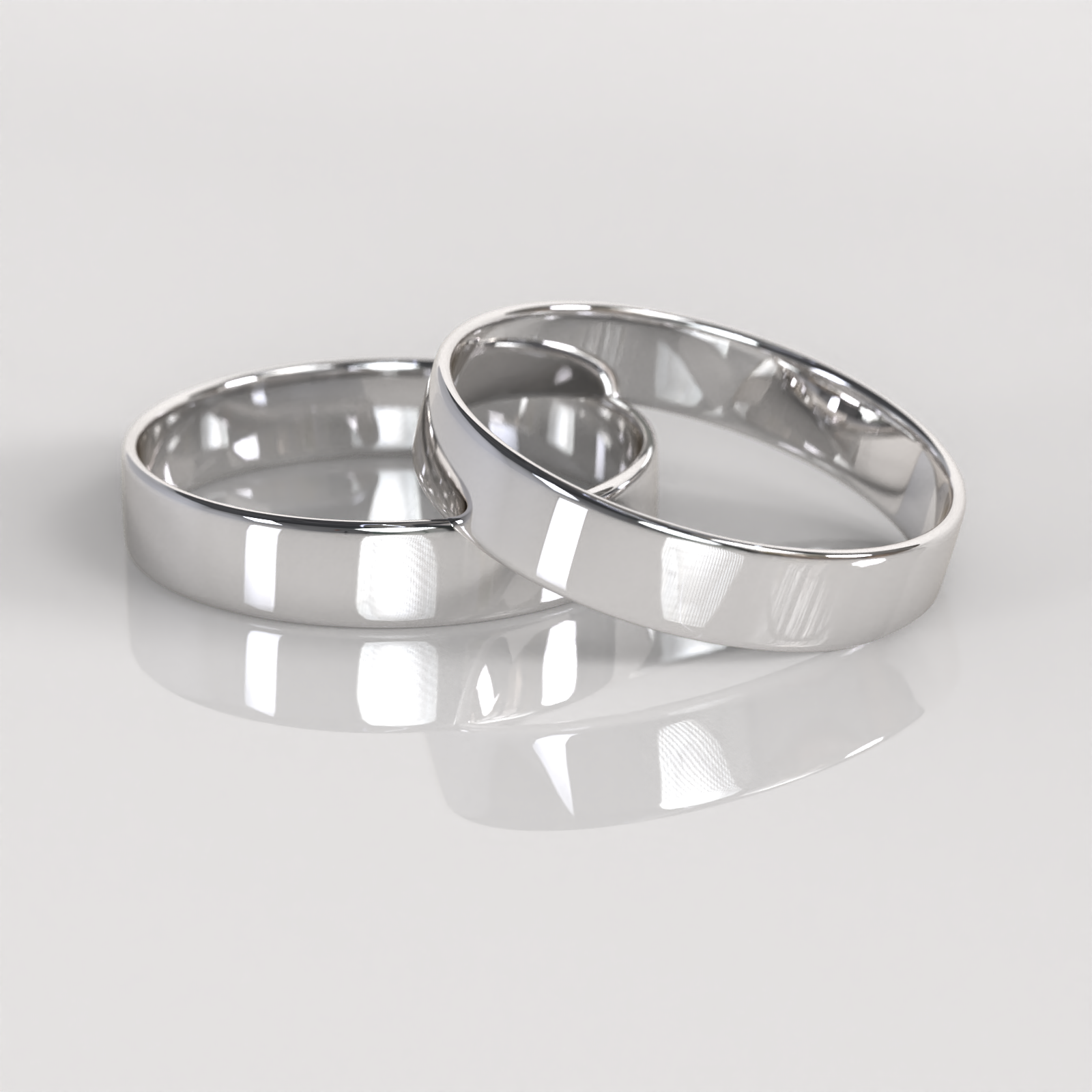 Argollas Tubo 4mm • 4g - Plata