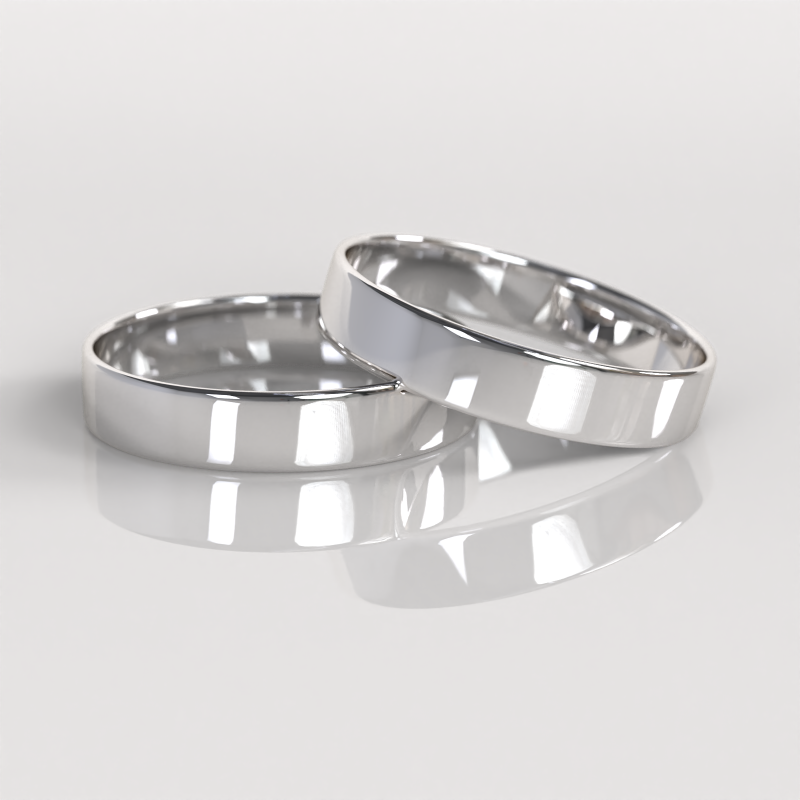 Argollas Tubo 4mm • 4g - Plata