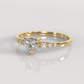 Anillo de Compromiso Rossy - Oro Amarillo 18K