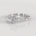 Anillo de Compromiso Rossy - Plata