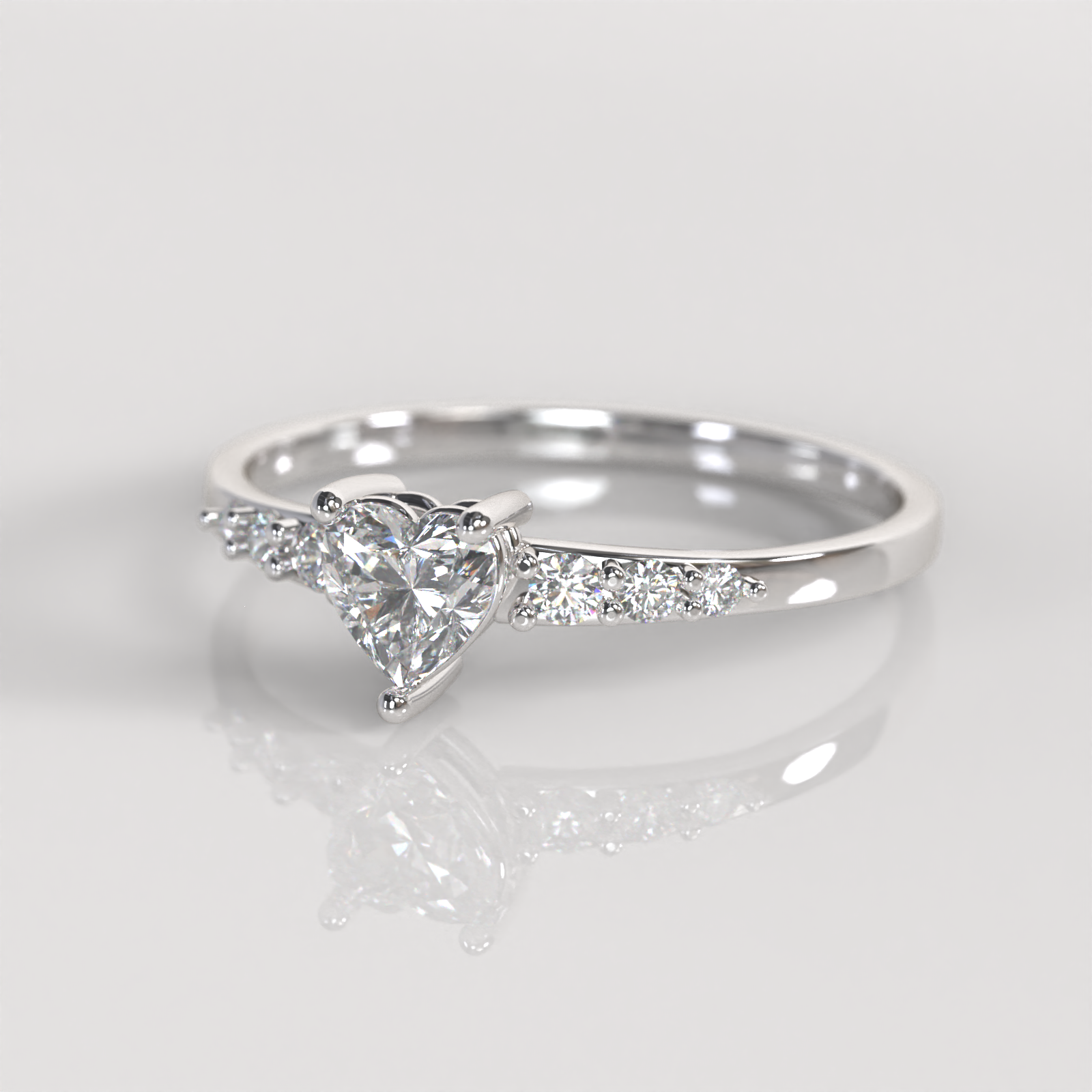 Anillo de Compromiso Rossy - Plata
