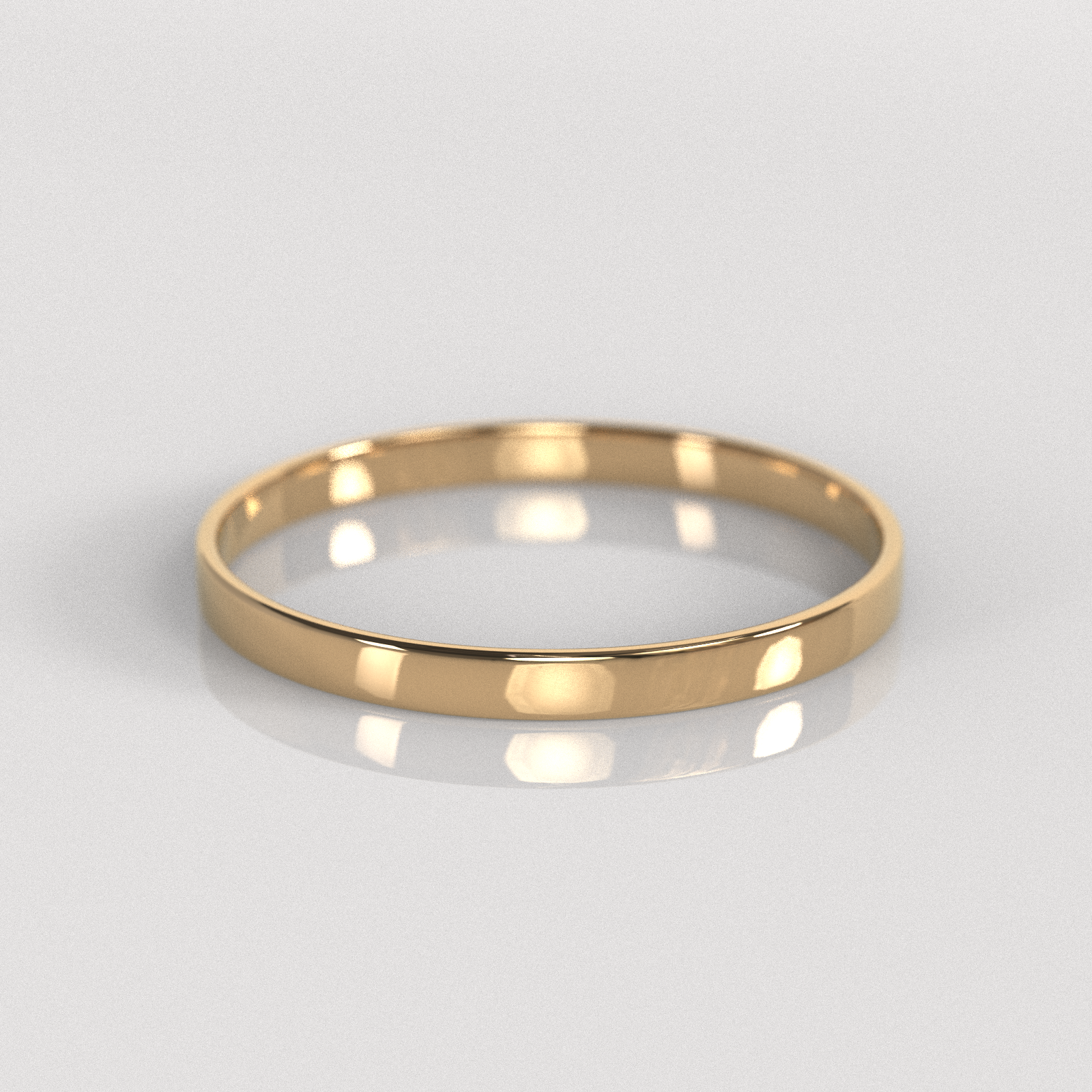 Ilusión Tubo 2mm • 1g - Oro Rosado 18K