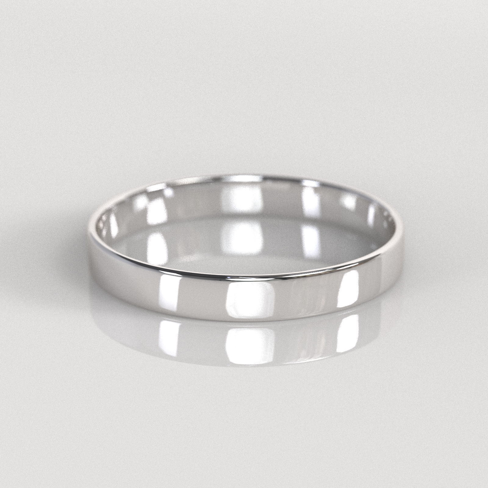 Argolla Tubo 3mm • 1,5g - Plata