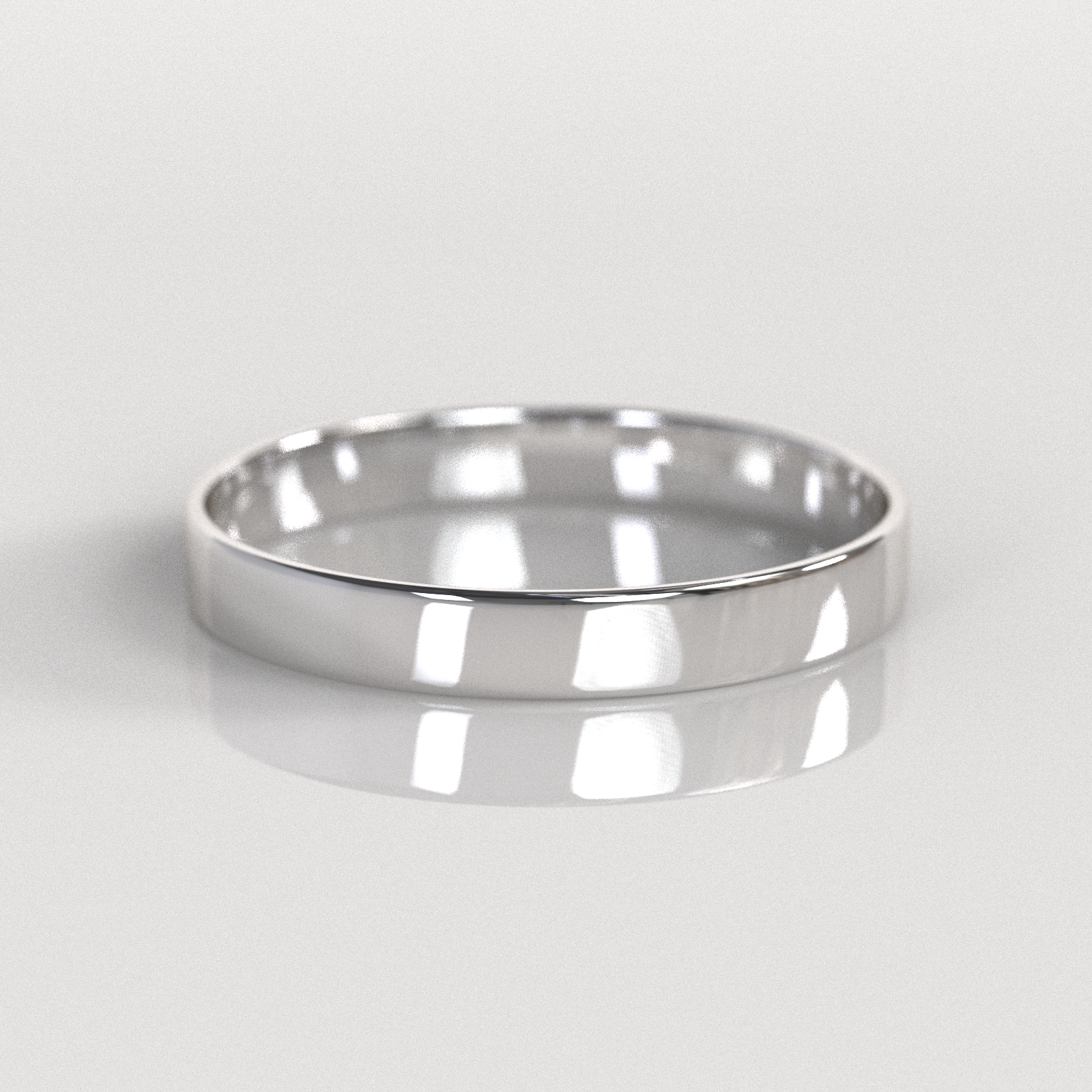 Argolla Tubo 3mm • 1,5g - Plata