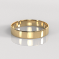 Argolla Tubo 4mm • 2g - Oro Amarillo 18K