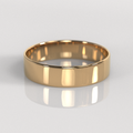 Argolla Tubo 5mm • 2,5g - Oro Rosado 18K