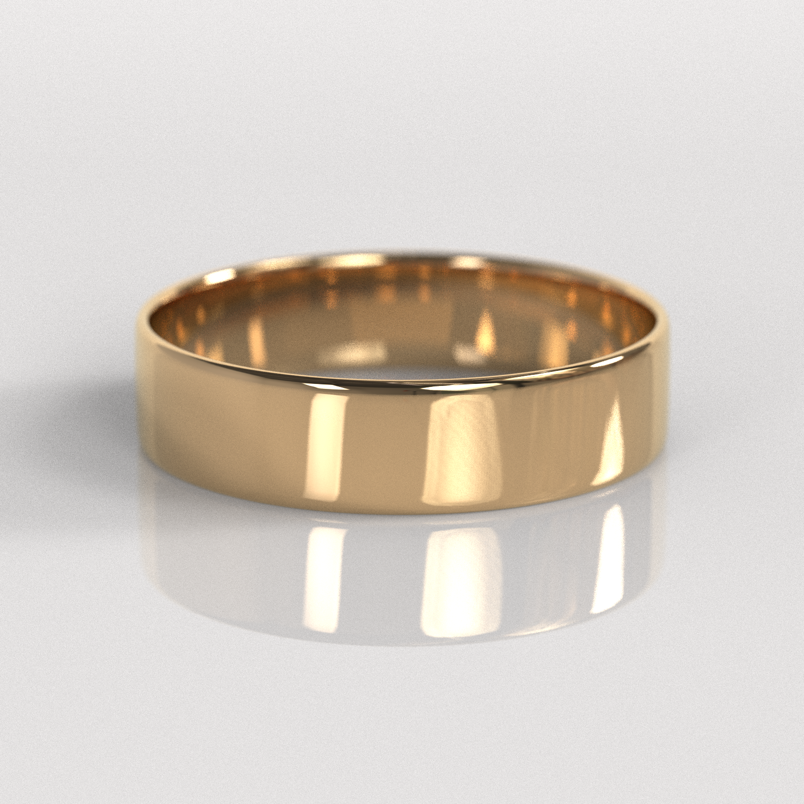 Argolla Tubo 5mm • 2,5g - Oro Rosado 18K