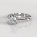 Anillo de Compromiso Blossom - Oro Blanco 18K