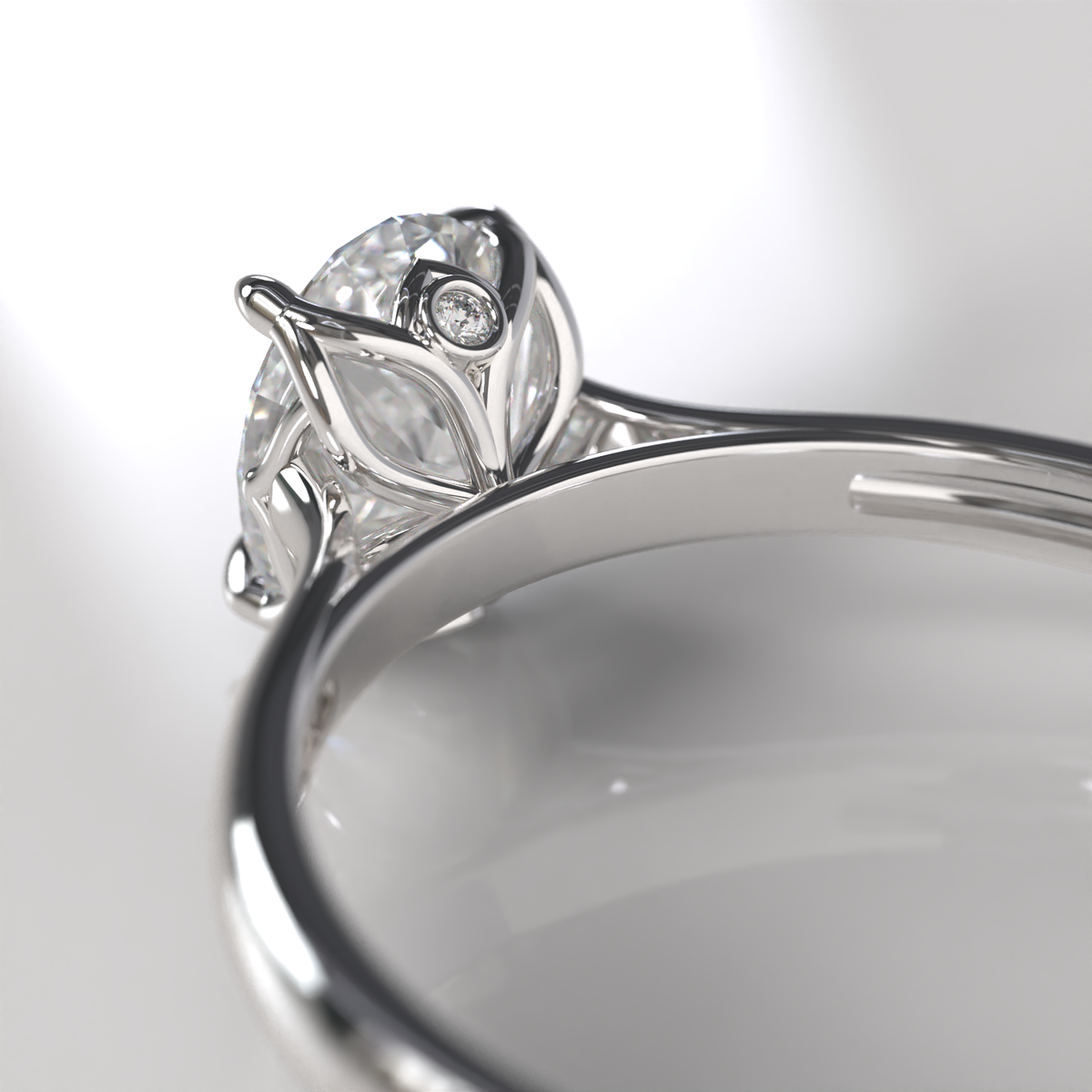 Anillo de Compromiso Blossom - Plata